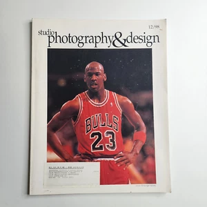 RARE HTF Michael Jordan Cover Studio Photography and Design Magazine Dec 1998 - Picture 1 of 3