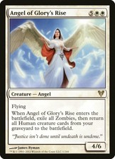 1X Angel of Glory's Rise - Avacyn Restored - Spanish, NM/EX MTG CARD