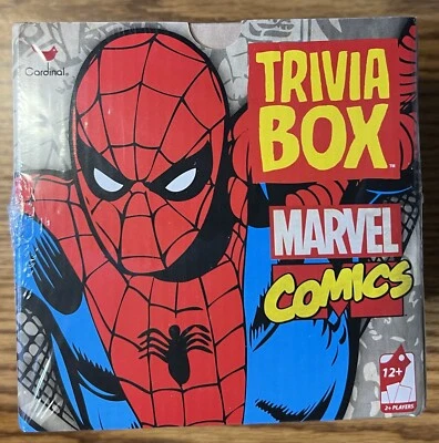 Marvel Comics Trivia Box (Cardinal Games) (New in Box) Spider-Man Hulk Iron Man - Image 1 of 4