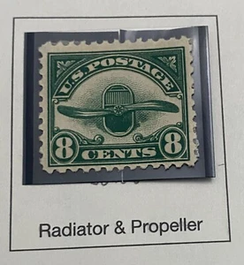 US Scott # C4 1923 8 Cents airmail MH OG - Picture 1 of 2