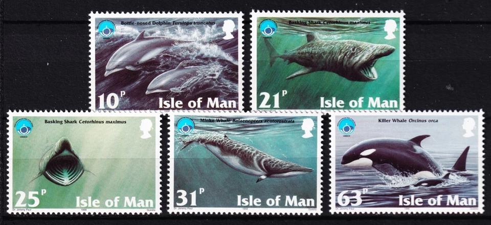 ISLE OF MAN . 1998 Marine Life  (776-780) . Mint Never Hinged - Image 1 of 1