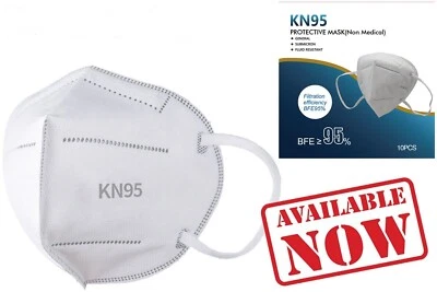 KN95 Mask Respirator Industrial Face Masks N95 Disposable Protection AU STOCK - image 1 of 4
