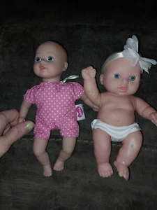 2 Babies. Charisma Adora Brand Plush Pink Baby Doll, & Other Baby - Picture 1 of 5