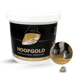 HOOFGOLD Hufbalsam SPEZIAL - ÄTHERISCHE ÖLE - bei brüchigen Hufen, 2500ml - Bild 1 von 6