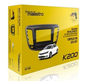 iDatalink KIT-C200 Dash and Wiring Kit for 2015-17 Chrysler 200s Brand New - Picture 1 of 5