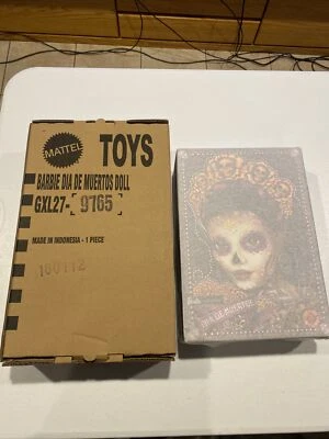 Barbie 2021 Female Dia De Los Muertos Day of The Dead Doll Mattel **IN HAND** - Image 1 of 3