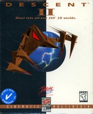 Descent II - in Brand New sealed Big Box - PC SF-Flying
