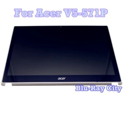 15,6" Acer Aspire V5-571P HD LCD Display Touchscreen Digitizer Baugruppe Blende - Bild 1 von 4
