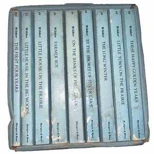 Complete Set Of Laura Ingalls Wilder’s Little House Books - Picture 1 of 15