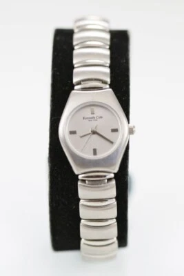 Kenneth Cole Reloj Mujer Blanco Plata Inoxidable 50m NO FUNCIONA Cuarzo Foto 1 de 4