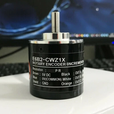 For OMRON 100p/r E6B2-CWZ1X 100P Differential Signal Incremental Rotary Encoder - Image 1 of 3