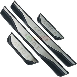 For BYD ATTO 3 EV 2025 Stainless Car Door Sill Scuff Plate Guard Protector Cover - Picture 1 of 7
