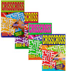 CRISSCROSS BOOKS 140 PUZZLES IN EACH A5 SIZE  BOOK 45 - 48  TRAVEL FREE P/P
