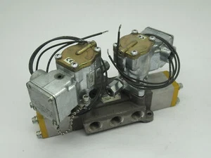 Parker Schrader Bellows L6954921553 Dbl Solenoid Valve Assy 120/110V 60/50Hz NOP - Picture 1 of 3