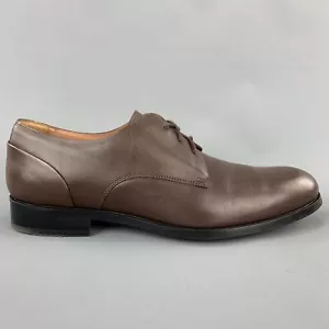 PAUL SMITH Talla 9 Cuero Marrón Zapatos de Cordones - Imagen 1 de 9