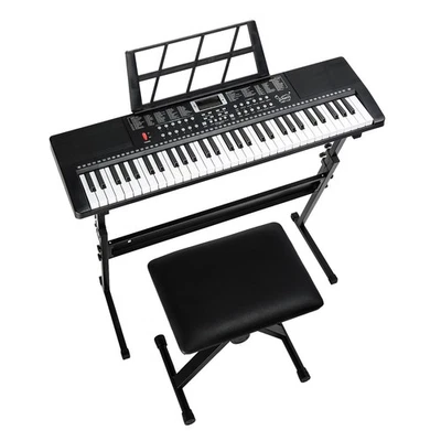 🎸 ¡ENVÍO GRATUITO!🎸61 teclas piano/teclado eléctrico + USB MIDI + soporte + banco/taburete! Foto 1 de 4