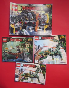 LEGO The Ninjago Movie instruction booklets for sets 70608 70612 70631 - Bild 1 von 7