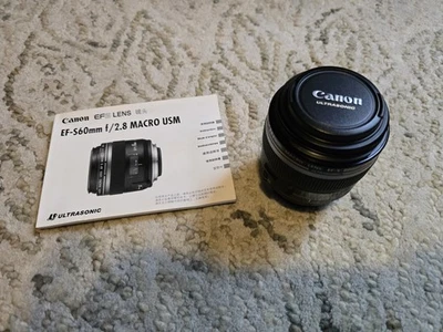 Objetivo Canon EF-S60 mm f/2,8 MACRO USM Foto 1 de 4