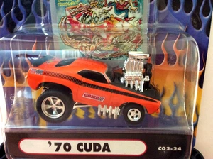MUSCLE MACHINES CARTOONS 1970 PLYMOUTH CUDA 1/64 - 70 CUDA - - Picture 1 of 3