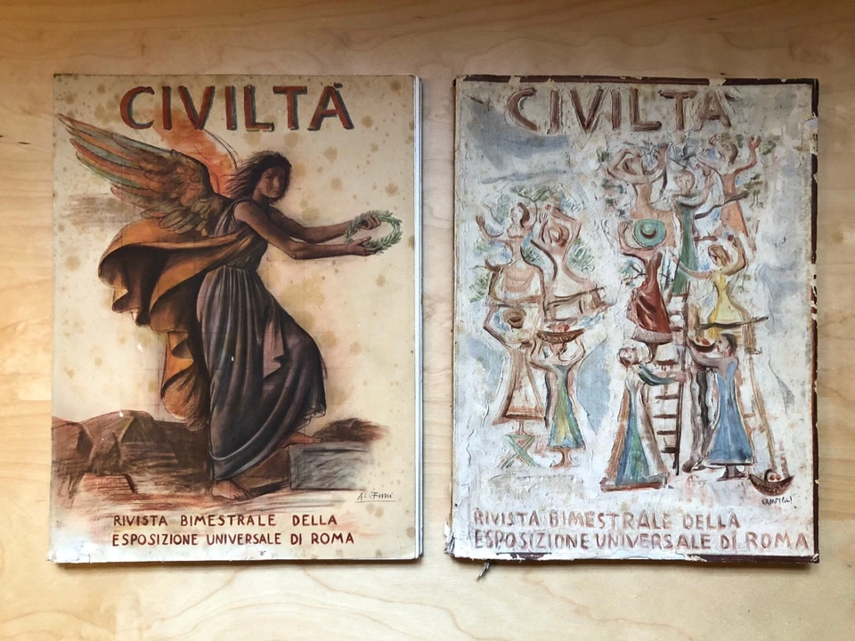 Vecchie riviste "Civiltà" (1940 - rovinate) - Immagine 1 di 4