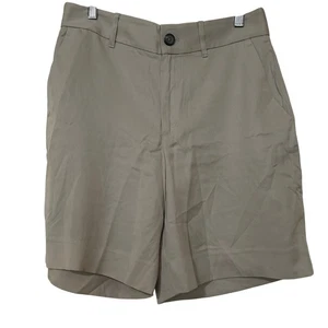 Banana Republic Women's High-Waisted Shorts Size 8 NWT – Khaki Lyocell - Picture 1 of 9