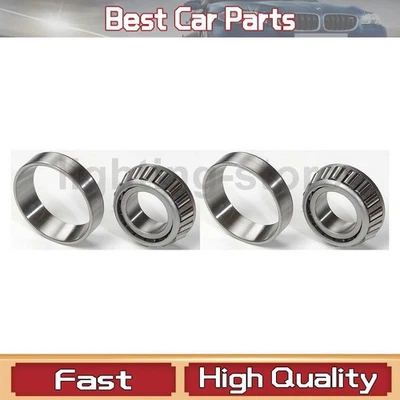 Juego de 2 cojinetes de rueda exterior traseros y carreras para Ford E-250 Econoline 2000 Foto 1 de 3