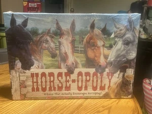 Horse Opoly Horseopoly Board Game Late For the Sky - Picture 1 of 2