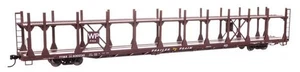 Walthers Mainline 8046 HO Scale 89' Flatcar w/Bi-Level Open Auto Rack - Ready to - Picture 1 of 1