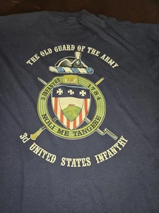 Men's US Armry 3d Infantry Tee Shirt XXL  "The Old Gaurd"  - Picture 1 of 6