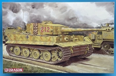 Dragon 1/35 6947 Tiger I Late Production w/Zimmerit (Normandy 1944) Upgraded Kit - Image 1 of 4