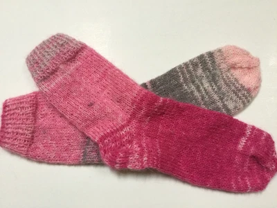 Calcetines de alpaca acrílicos suaves tejidos a mano para mujer, talla 8 - 8,5 Foto 1 de 4