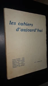 LES CAHIERS D'AUJOURD'HUI - N°1 - OCTOBRE 1912 - REVUE LITTÉRAIRE - Picture 1 of 5