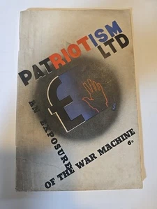 UNION OF DEMOKRATIC CONTROL Patriotism Ltd An Exposure of the War Machine 1933 - Bild 1 von 6