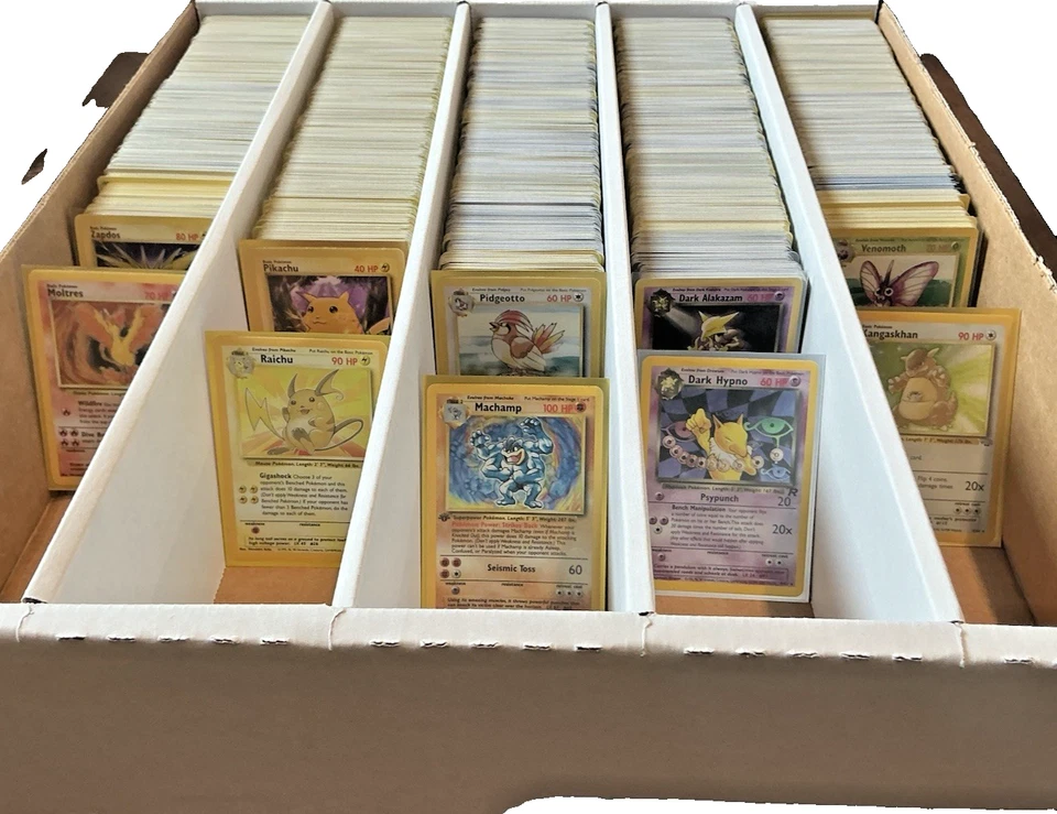 Lote 51 cartas vintage Pokémon WOTC - 1ª edição, holográfico, reverso, raras 1999–2019 quase perfeito/perfeito - Imagem 1 de 4