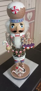 KURT ADLER-16"GINGERBREAD MAN NUTCRACKER -NEW IN BOX-2021 - Picture 1 of 5