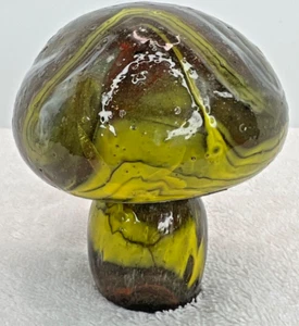 Dave Fetty From Fenton Henderson Hall Mushroom Paperweight 2021 Signed - Picture 1 of 11