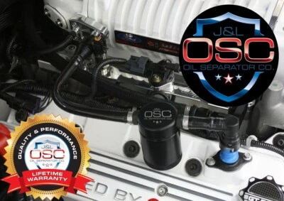 Separador de aceite J&L OSC para Ford Mustang GT500 2007-2014 Foto 1 de 4