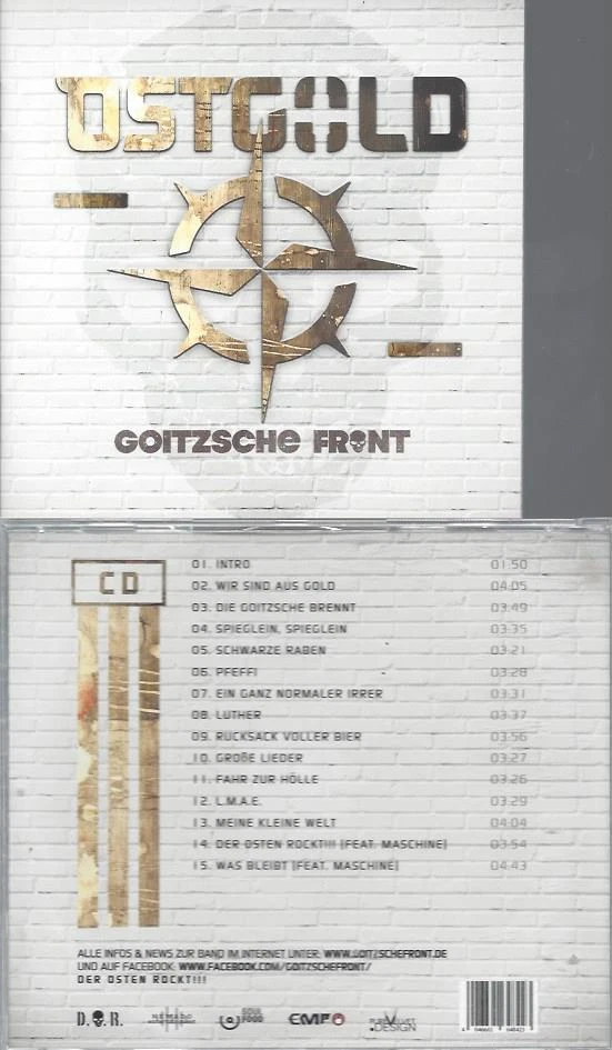 CD   Ostgold  --  Goitzsche Front - Bild 1 von 1