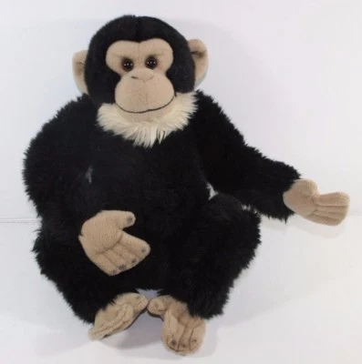 Webkinz Signature Chimpanzee Plush Monkey Stuffed Jungle Animal WKS1002 No Code  - Image 1 of 3