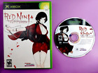 Red Ninja: End of Honor (Microsoft Xbox, 2005) *No Manual* Working & Cleaned!