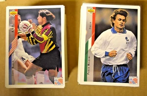 Upper Deck Fútbol Copa Mundial 1994 - Versión Japón Completa Base+UD1-30 raro - Imagen 1 de 3