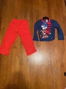 NWT Mario Kart Pajama 3 Piece w/socks Set Youth Boys Size 6 - Picture 1 of 5