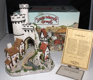 David Winter "Castle Gate" 1984 Landowners Collection en caja con certificado de autenticidad - Imagen 1 de 10