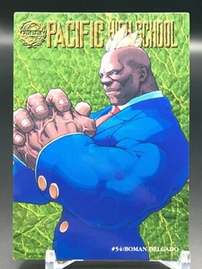 Boman Justice Gakuen ALL CAPCOM WORLD '98 TCG Card Dass BANDAI JAPAN 1998 - Picture 1 of 12