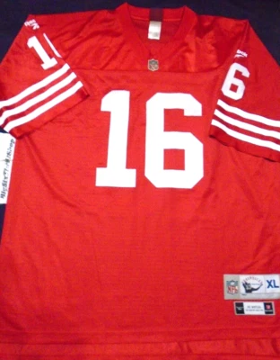 Camiseta deportiva Reebok Gridiron Classic Joe Montana San Francisco 49ers NFL talla XL para hombre Foto 1 de 2
