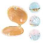 Seashell Ring Nautical Decor Jwelery Organizers Favor Boxes for Wedding Pearl
