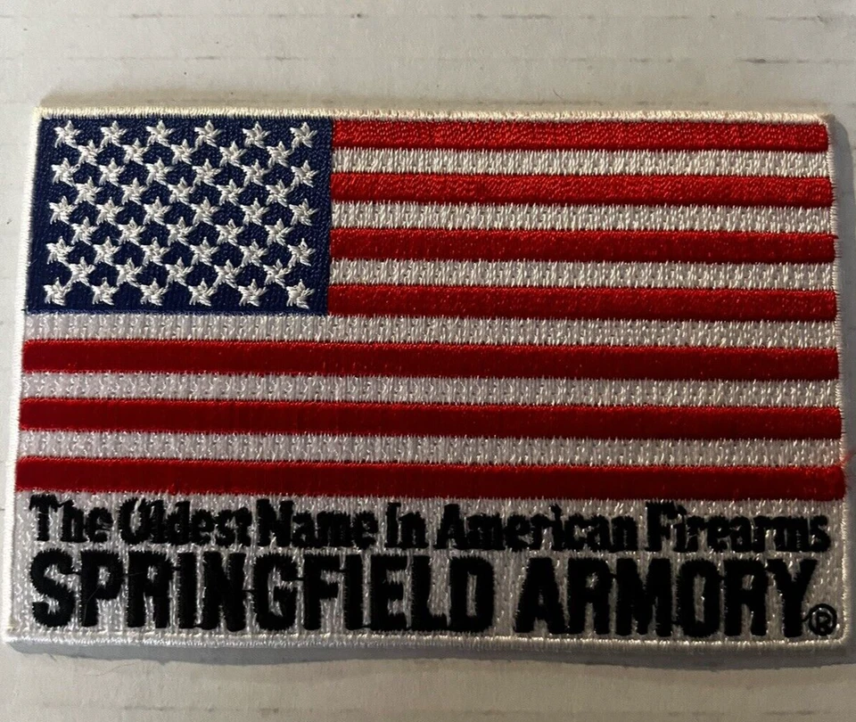 Springfield Armory Gun Patch Large 4.5"X3" The Oldest Name In American Firearms - Image 1 of 2