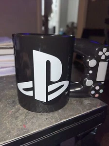 Playstation 4th Gen Controller 11 oz. PS4 PS5 Mug Black NEW Official  - Picture 1 of 4