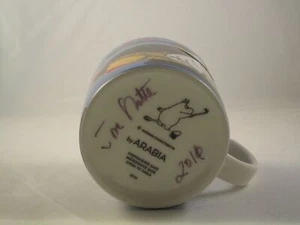 Arabia Moomin Mug Håll Sverige Rent Our Coast *New SIGNED - Picture 1 of 3
