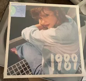 Taylor Swift 1989 Taylors Version Aquamarine Green Double Vinyl LP Sealed 2023 - Picture 1 of 3